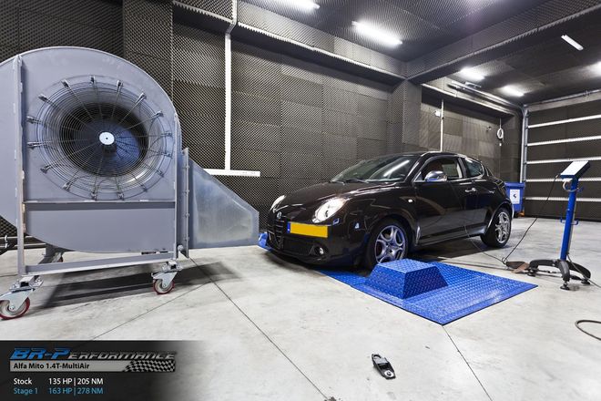 Alfa Romeo MiTo 1.4 T-Multiair stage 2 - BR-Performance Luxembourg -  Professional chiptuning