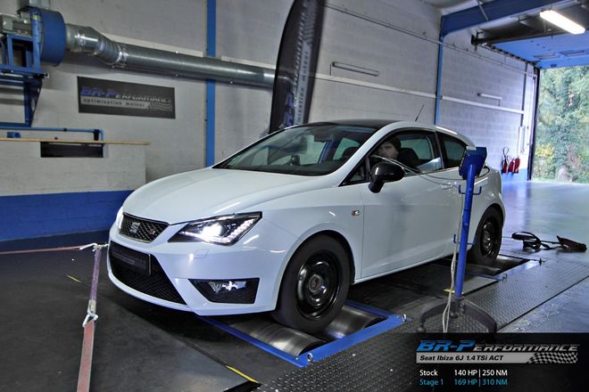 Seat Ibiza 6J 1.4 TSi stage 1 - BR-Performance Luxembourg - Professional  chiptuning