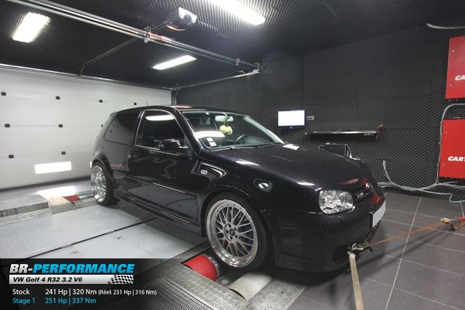 Volkswagen Golf Golf IV R32 Stufe 1 - BR-Performance Luxembourg -  Professional chiptuning