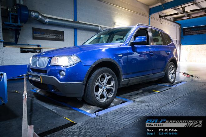 BMW X3 E83 2.0d stage 1 - BR-Performance Luxembourg - Professional  chiptuning