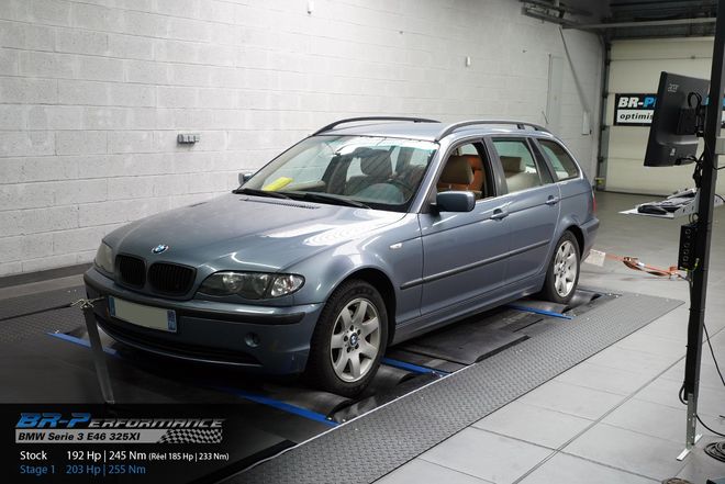 BMW Serie 3 E46 325i stage 1 - BR-Performance Luxembourg