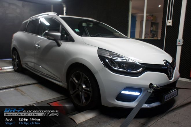 Chiptuning Renault Clio 4 1.2 TCe GT 120 ECU remapping and tuning