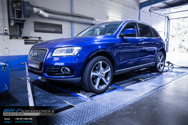 Audi Q5 8R Mk2 2.0 TDI stage 1 - BR-Performance Luxembourg - Professional  chiptuning